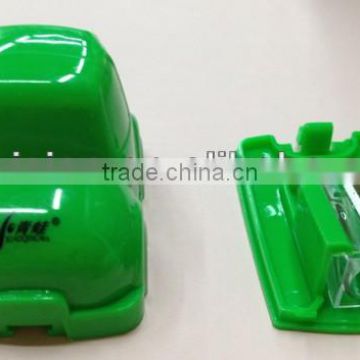 promotional novelty car shaped cheap pencil sharpeners with high quality