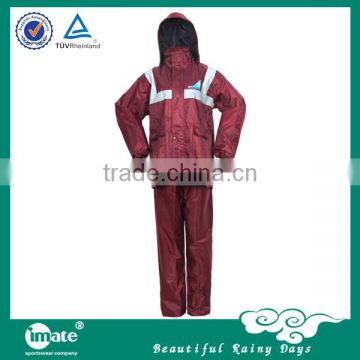 Durable hoody foldable raincoat for people