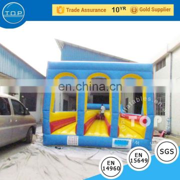 New style jumping castle interactive bungee run giant inflatable obstacle course with great price