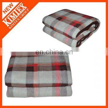 Fashion cheap fleece custom printed blanket