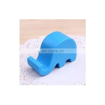 mini elephant design plastic mobile phone holder
