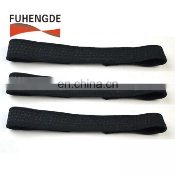 Best price hook loop binding dot silicone tie strap with high elastic loop