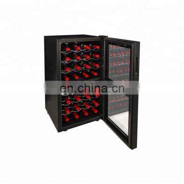 18 Bottle Red Wine Cooler With CE For Hotel Glass Door Desktop Cooler/Table Wine Fridge