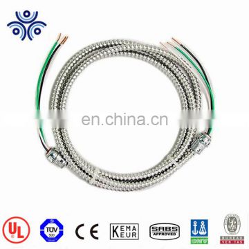 0.6/1kv 12-2 AWG Armored cable BX / MC Cable with UL certificate