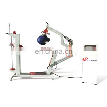 Motorcycle helmet suruface abrasion testing equipment /Projection and surface friction testing equipment