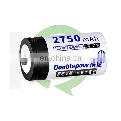 Long lasting rechargeable 1.2v c size battery for radio