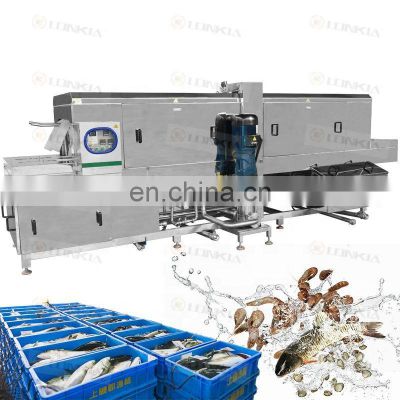 High Pressure Spray Pump Plastic Boxes Washer Cleaning Circulation Turnover Basket Pallet Tote Box Electric Washing Machines