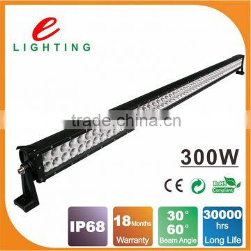 Factory price 300w 52 inch led light bar offroad light bar