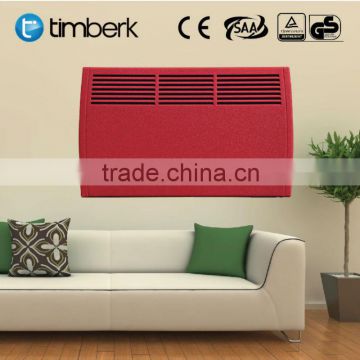 Beautiful colorful red electric panel heater