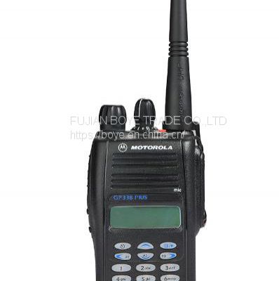 Powerful GP338 Plus Handheld Walkie Talkie UHF VHF Two Way Radios Portable Transmitter Long Range Talk High Power Two-Way Radios