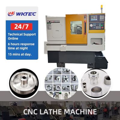 LC-36 Torno CNC High Precision Metal Mini CNC Lathe Machine with Servo Turret CNC Lathe With Polygon Turning