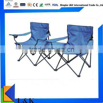 2 person folding chair/beach chair for two person