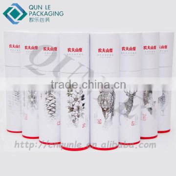 Luxury Customized Round Glass Bottle Paper Packaging