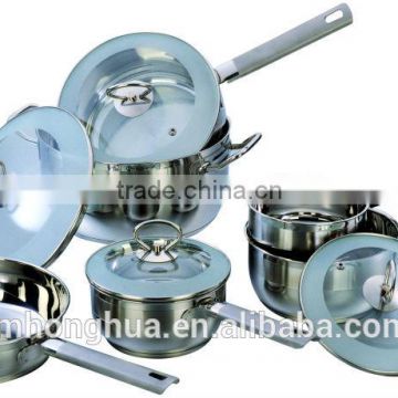 10 PCS stainless steel pot handles cookware set