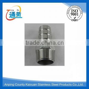 made in china casting stainless steel 316 din2999 hose nipple