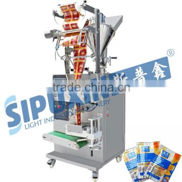 China supplier automatic stainless steel shampoo pouch packing machine