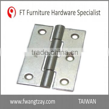 Taiwan Factory 61.5 x 38.5 x 2.0 mm Best Selling Solid Household Cabinet Drawer 180 Degree Hinge