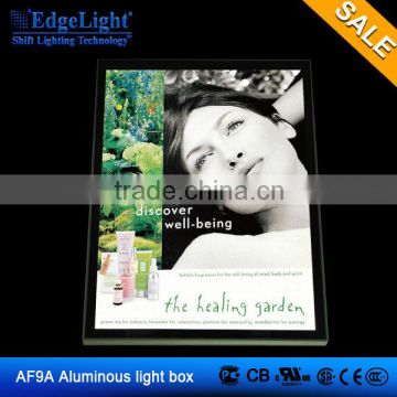 edgelight AF9A aluminum slim led light box