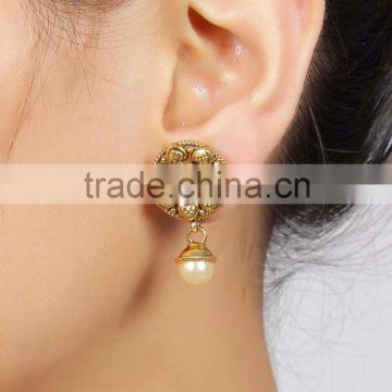 Indian Gorgeous Flower Look Earrings