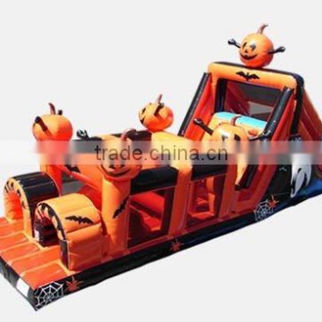Halloween inflatable giant commercial obstacle course