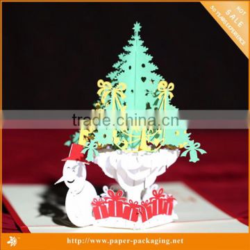 2016 hot sale pop up card new year