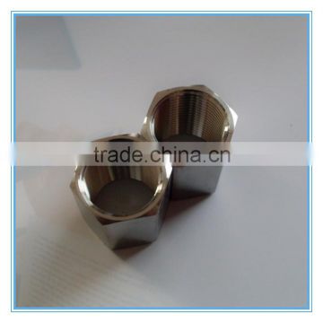 Marine Grade 316 stainless steel stud hexagon connector with BSP female thread 3/4"