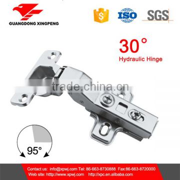 Hydraulic Clip on Angle Hinge with 30 Degree Open