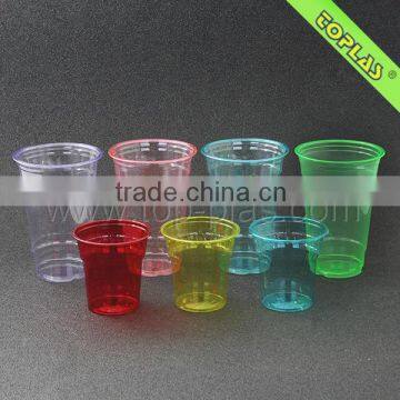 Disposable Colourful Cups in PET