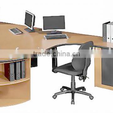 Wooden Office cubicle Office T shaped Computer table Workstation modular(HX-dt831)