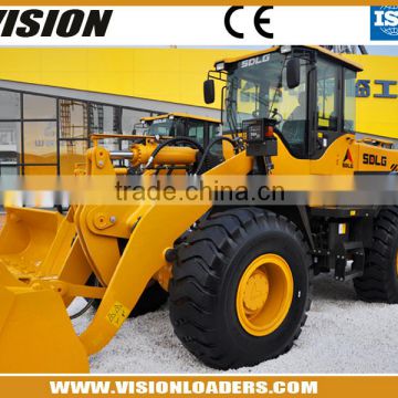 SDLG Wheel Loader , High Cost Performance Articulated 4 Ton Wheel Loader LG946L Loader With Multifunction For Farms