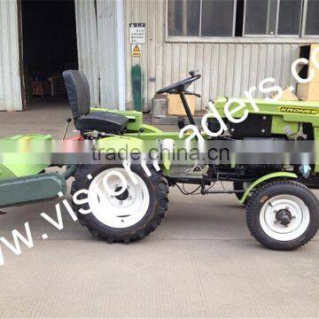 13hp electric start mini tractor SH130 farm tractor with four wheels
