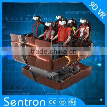 Sentron 9d cinema simulator game machine with 9d cinema system