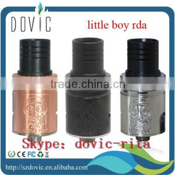copper /black /stainless little boy atomizer mechanical little boy rda clone