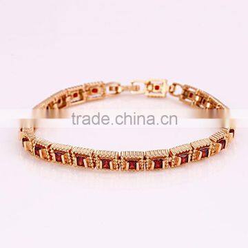 wholesale 2016 Luxury chain xuping 18k jewelry bracelet