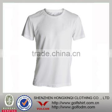 dry fit mesh polyester material blank t-shirt