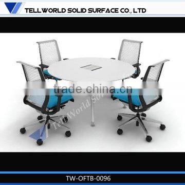 hot sale best price stylish shape round conference table/meeting table