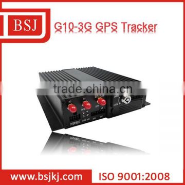 3G car GPS tracking device support two-sim/sd card and camera BSJ-G10