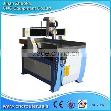 High Quality Low Price Desktop CNC Router 6090 For Advertising With 2200W DSP Handle Control 600*900MM CE Approved