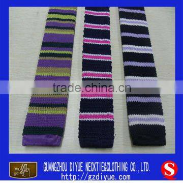 colorful sik knit tie for young man