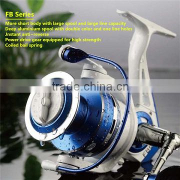 FB Aluminum Spool Spinning Fishing Reel Size 1000-6000