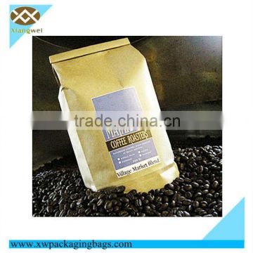 Paper Bag with Side Gusset For Coffee Beans Packing