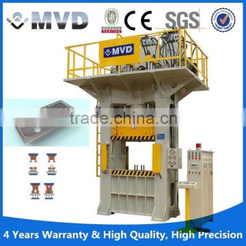 mitsubishi PLC With Over Load Protection Sheet Plate hydraulic press with light curtain machine