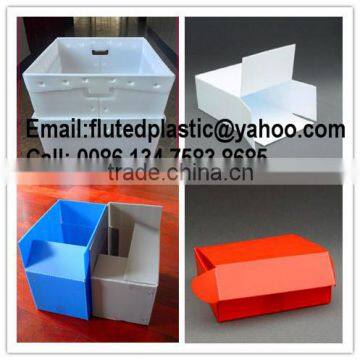 PP plastic corrugated box for package and storage