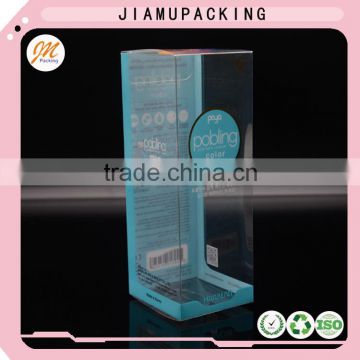 Plastic folding box for toy packaging
