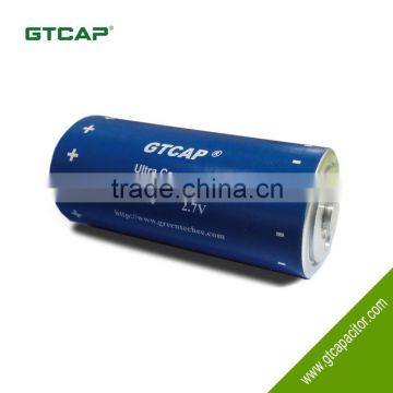 GTCAP 2.7V 5000F supercapacitor battery with Terminal Type super high farad capacitor