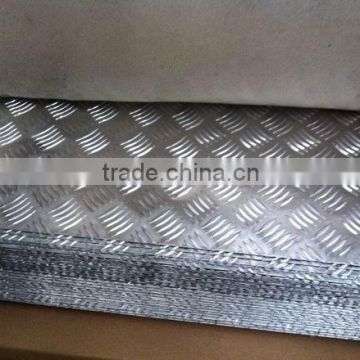 (diamond, 5-bar) aluminum checker plate weight