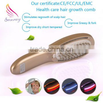 High frequency treatment for hair loss machine hair scalp massage comb