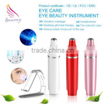 Portable eye anti-wrinkle massage with sonic, ionic for eye anti-wrinkle