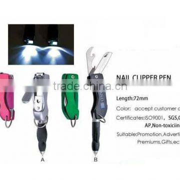 promotion pen, plastic pen, nail clipper pen, car shape pen