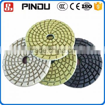 resin marble 3 step concrete polishing pads for angle grinder